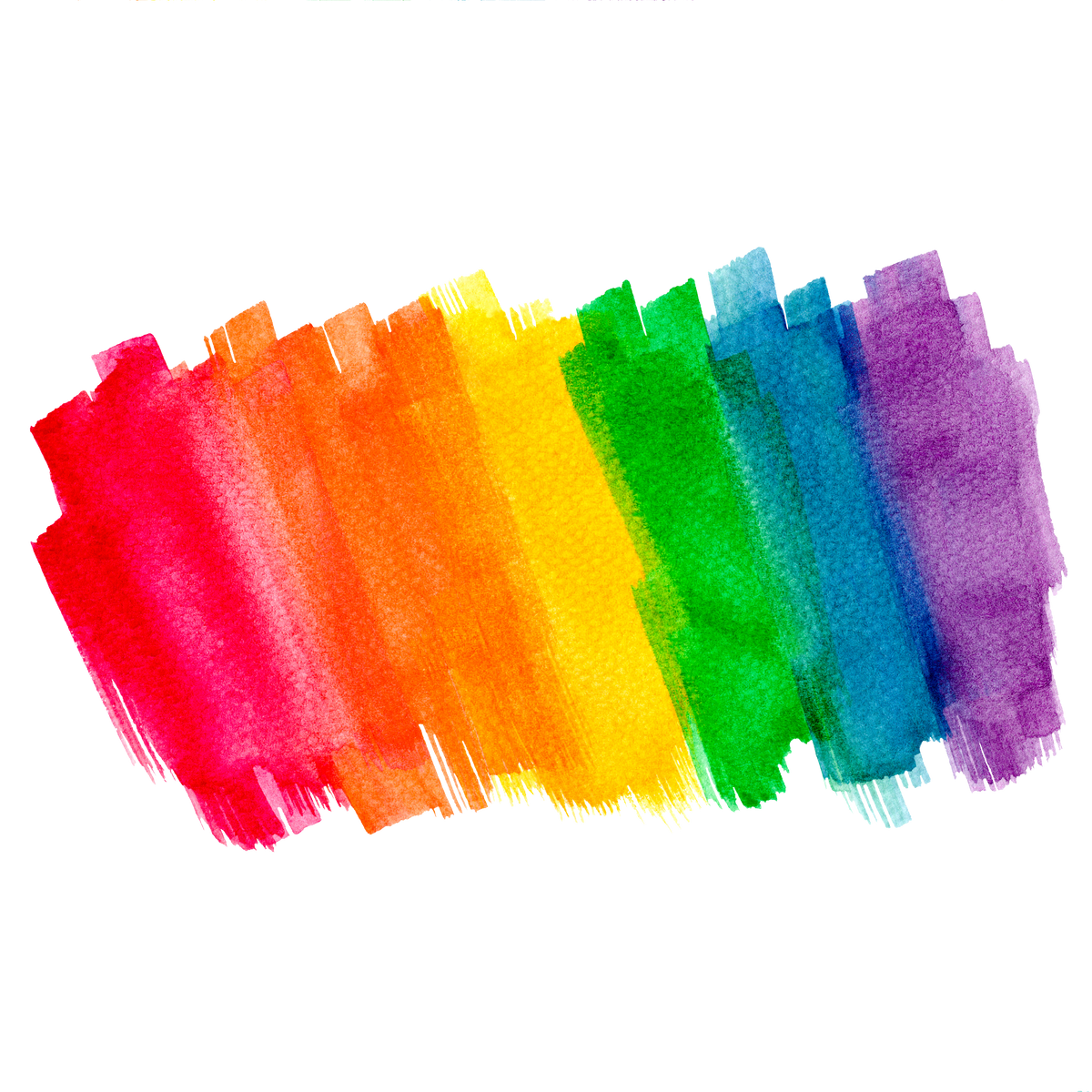 watercolour rainbow colour background